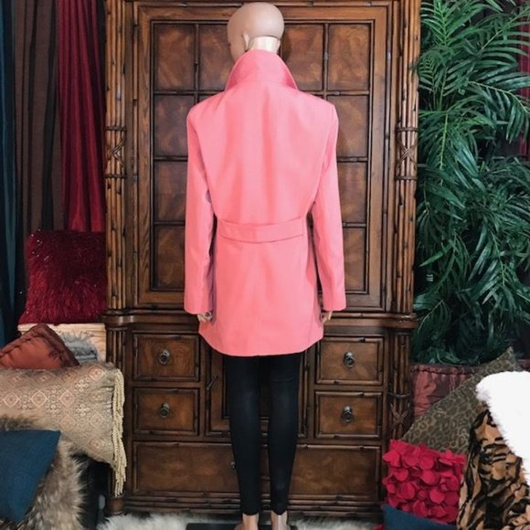 NWOT Anne Klein Snap Front Water Repellant Coat - Picture 4 of 12